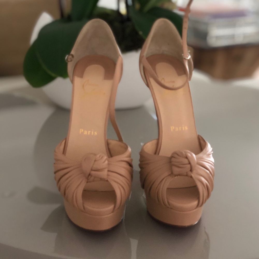6 inch CL platform heel